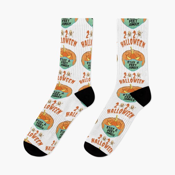 Item preview,  Halloween 2020 Pumpkin Face Mask Back 6 Feet Fun Quarantine TShirt designed and sold by delkh07.