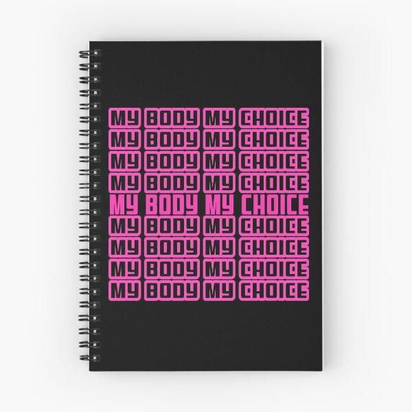 Item preview, My Body My Choice Pink designed and sold by Coder-T.