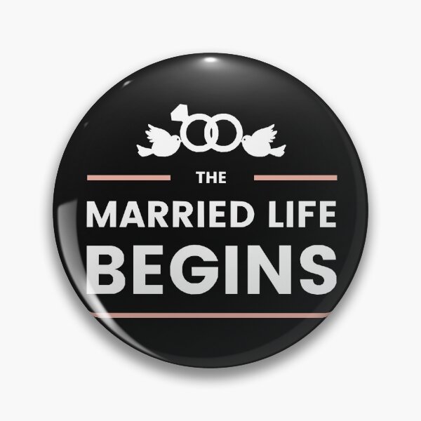 Item preview, The Married Life Begins designed and sold by indiebeetees.