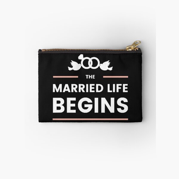 Item preview, The Married Life Begins designed and sold by indiebeetees.