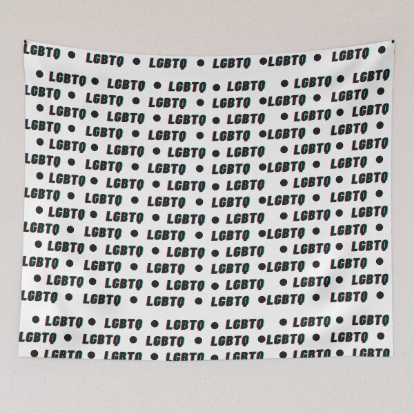 Item preview, LGBTQ Word Pattern designed and sold by thesassypanda.