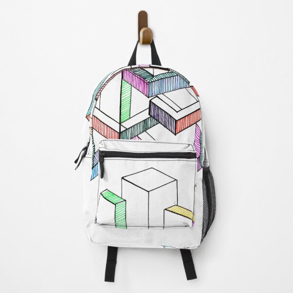 Item preview, Futuristic linear geometric city designed and sold by Carolina Salazar.