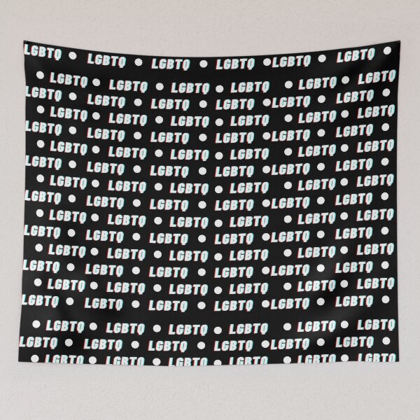Item preview, LGBTQ Word Pattern designed and sold by thesassypanda.