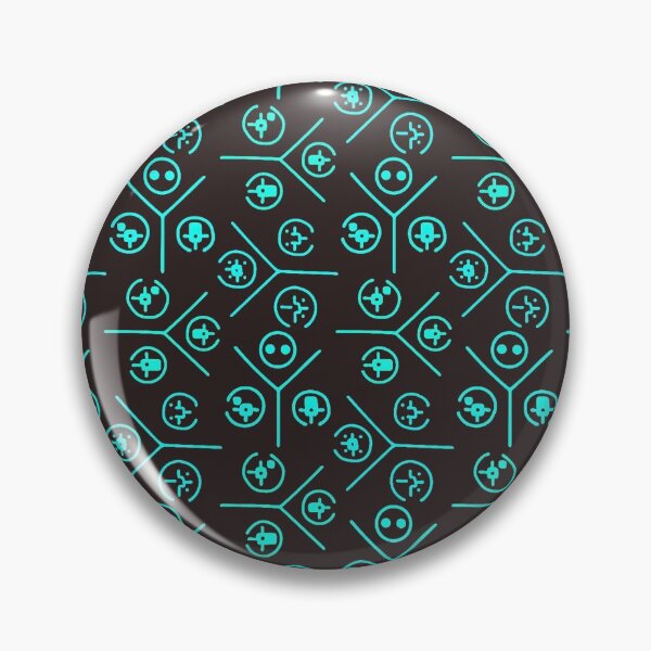 Item preview, Halo 3 ODST Wall Symbols Blue designed and sold by KDesign13.