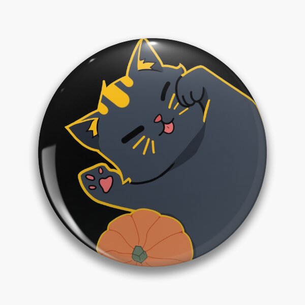 Item preview, Halloween Pumpkin Kitty - Gold Version designed and sold by CuteyKat.