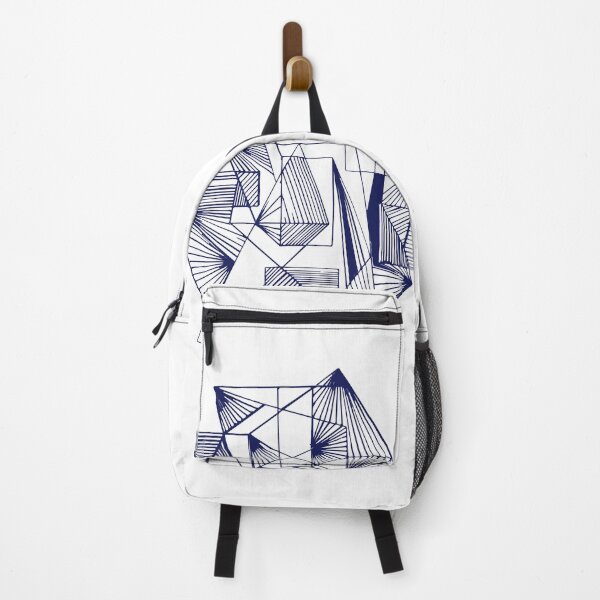 Item preview, Blue Geometric abstract Modern designed and sold by Carolina Salazar.