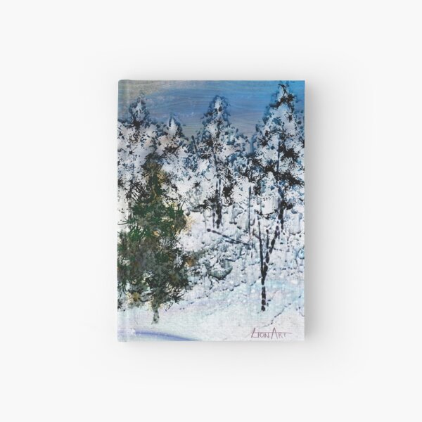 Deer in the snow... Hardcover Journal
