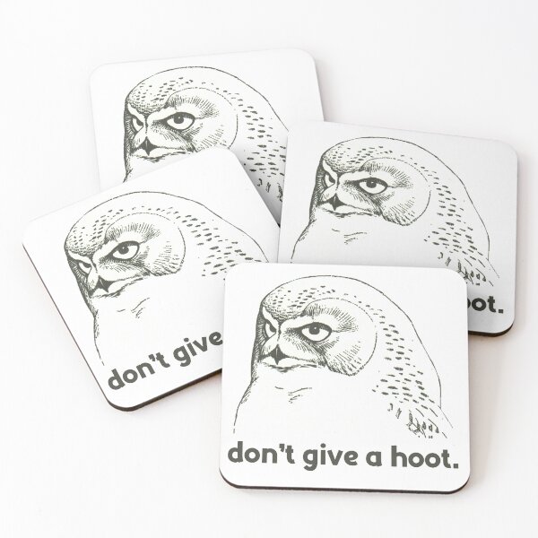 Item preview, Dont Give a Hoot - Funny Owl Shirt designed and sold by elevens.