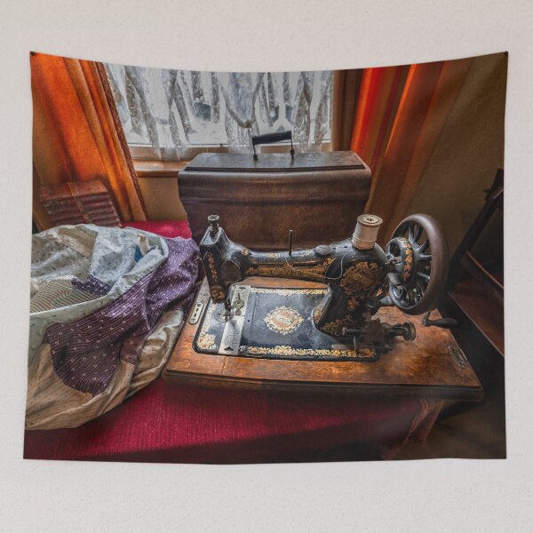 Item preview, Vintage Jones Family Sewing Machine designed and sold by AJEvans.