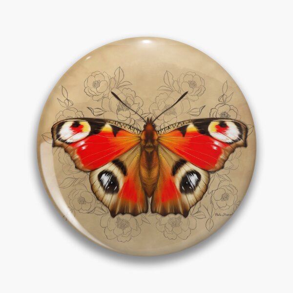 Item preview, Beautiful spring Peacock Butterfly  designed and sold by Prita-D.