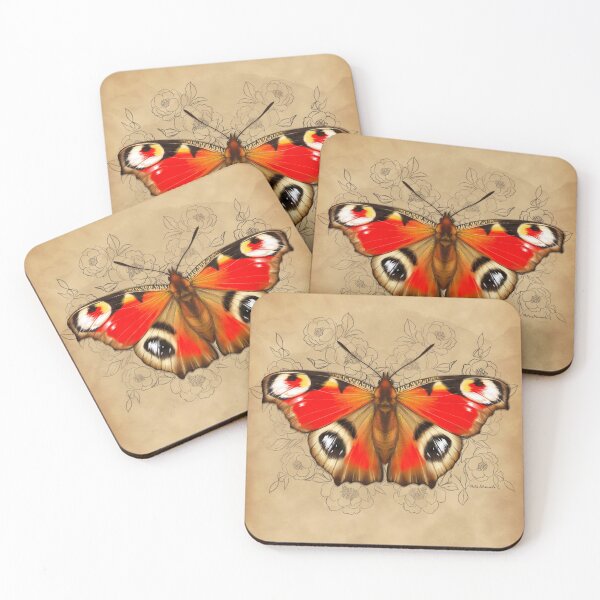 Item preview, Beautiful spring Peacock Butterfly  designed and sold by Prita-D.