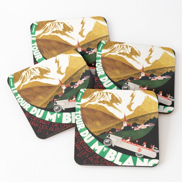 Item preview, LE TOUR DU MONT BLANC France Italy Swiss France 1927 by Roger Broders Vintage Travel Advertisement designed and sold by retroposters.