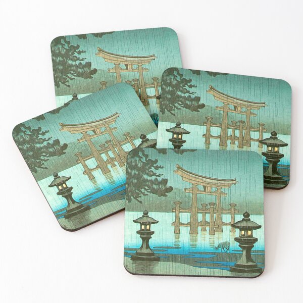Item preview, Miyajima in the rain by Tsuchiya Koitsu designed and sold by magicmagnet.