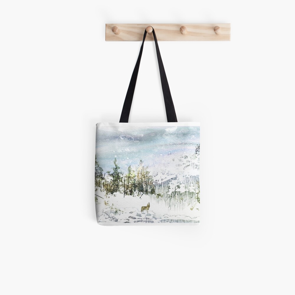 The Lone Wolf Tote Bag