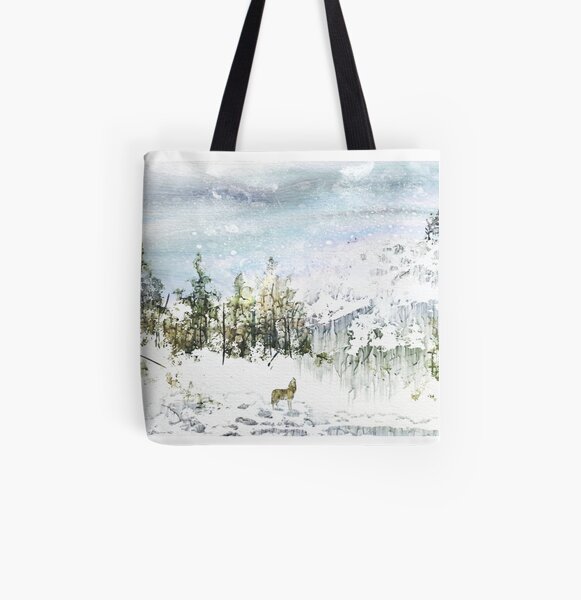 The Lone Wolf All Over Print Tote Bag