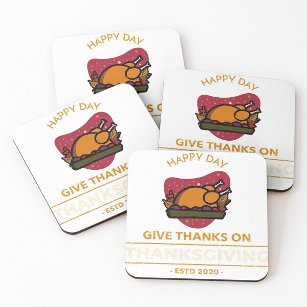 Item preview, Happy Day Give Thanks On Thanksgiving designed and sold by The Silly Grumpy Society.