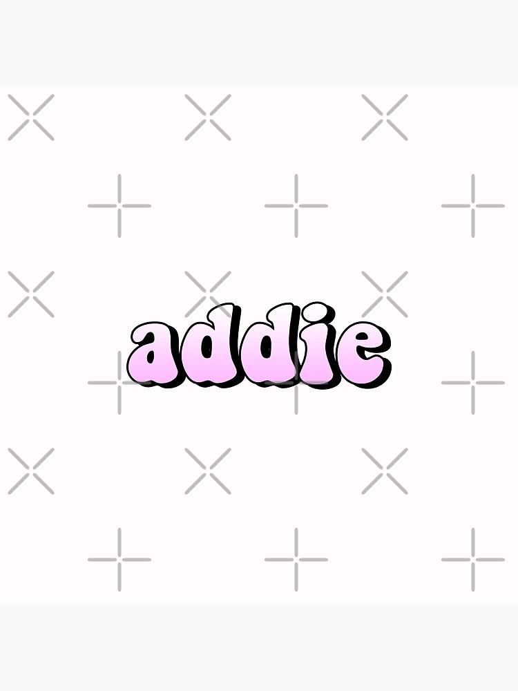 "aesthetic pastel pink gradient addie name" Art Print by STAR10008 Redbubble