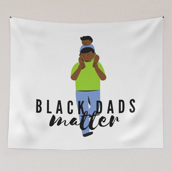 Item preview, black dads matter designed and sold by artjojo.