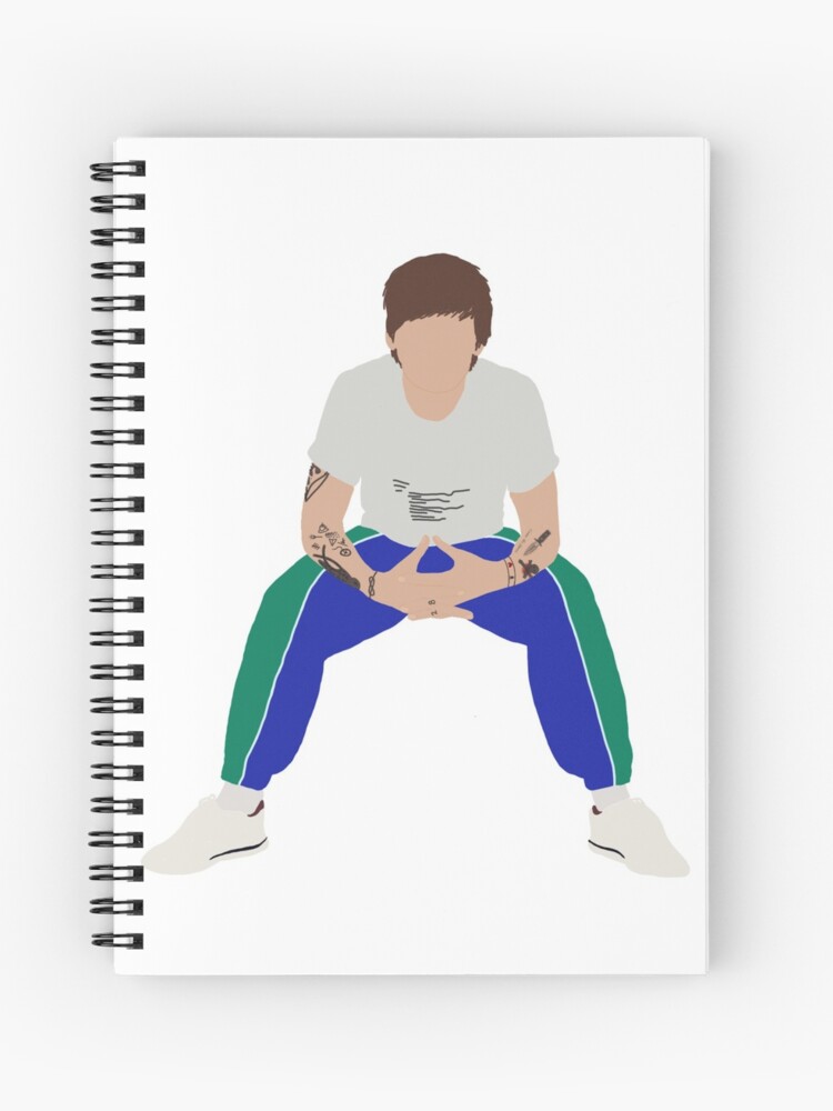 Louis Tomlinson Walls Album Cover Spiral Notebook for Sale by