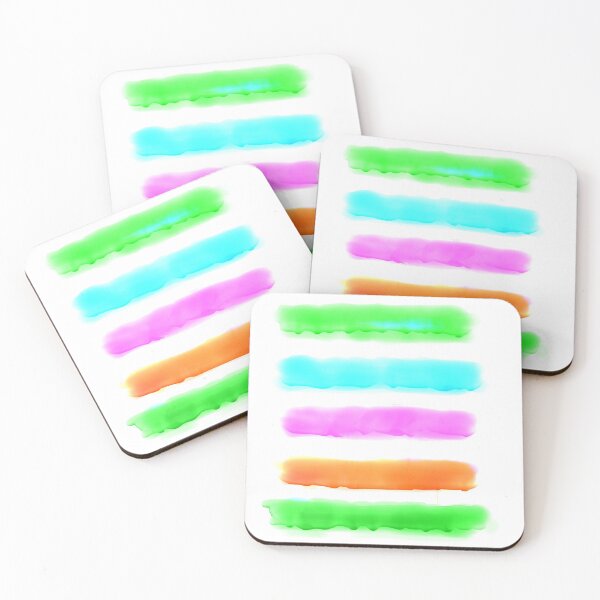 Item preview, Paintbrush Strokes- Colourful Paintbrush Strokes designed and sold by BitsndPieces.