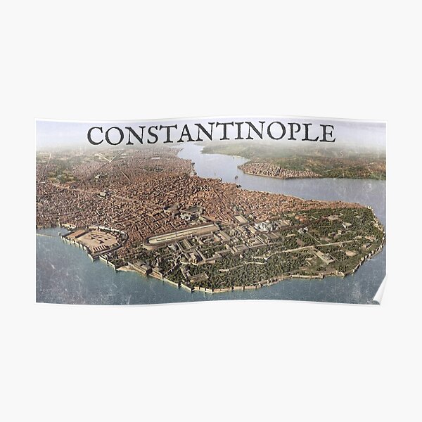 Constantinople Panorama Poster