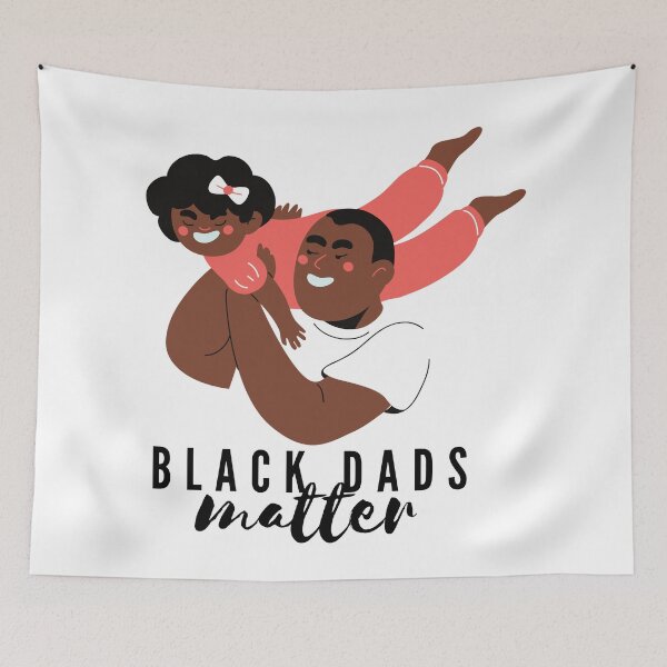 Item preview, black dads matter designed and sold by artjojo.