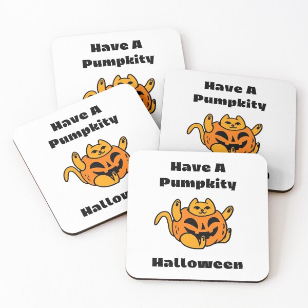 Item preview, Pumpkin Kitty designed and sold by doodle3Dandy.