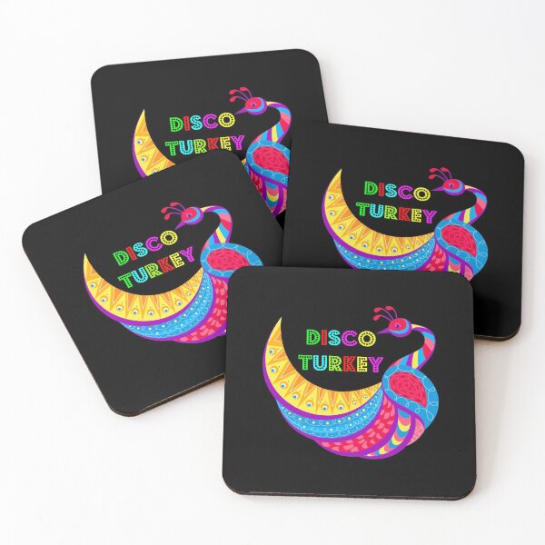 Item preview, Colorful Peacock Disco Turkey,  Thanksgiving  Kids Gift designed and sold by aronia.