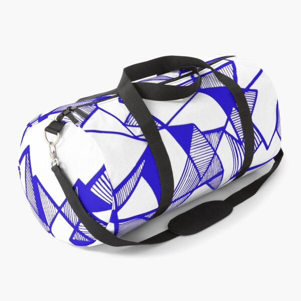 Item preview, Blue Geometric abstract triangles designed and sold by Carolina Salazar.