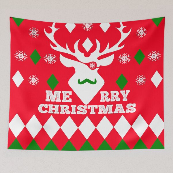 Item preview, Ugly Christmas Pattern designed and sold by GetThatStuff.