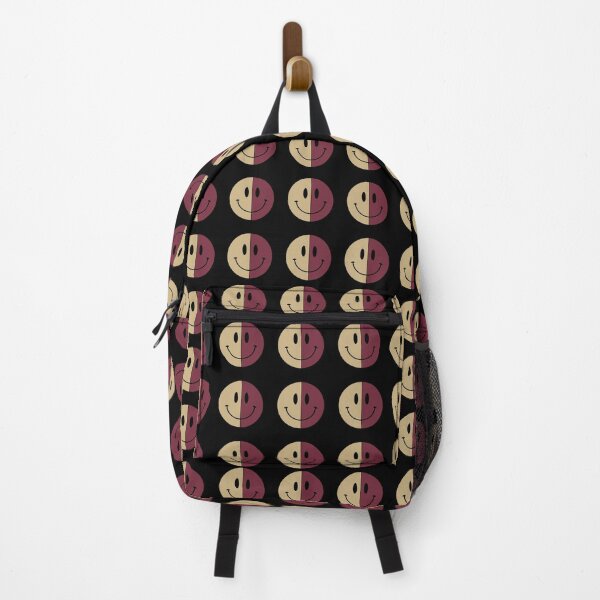 Item preview, Garnet and Gold | Happy Face | Black | designed and sold by HappyFaceCo.