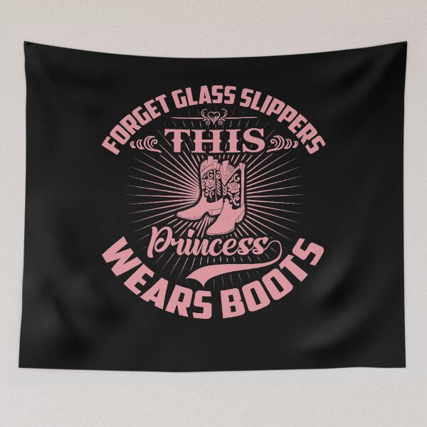 Item preview, Forget Glass Slippers This Princess Wears Boots designed and sold by BruceFaulkner.