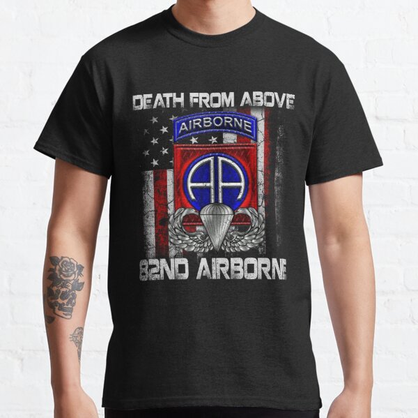 airborne death from above shirt