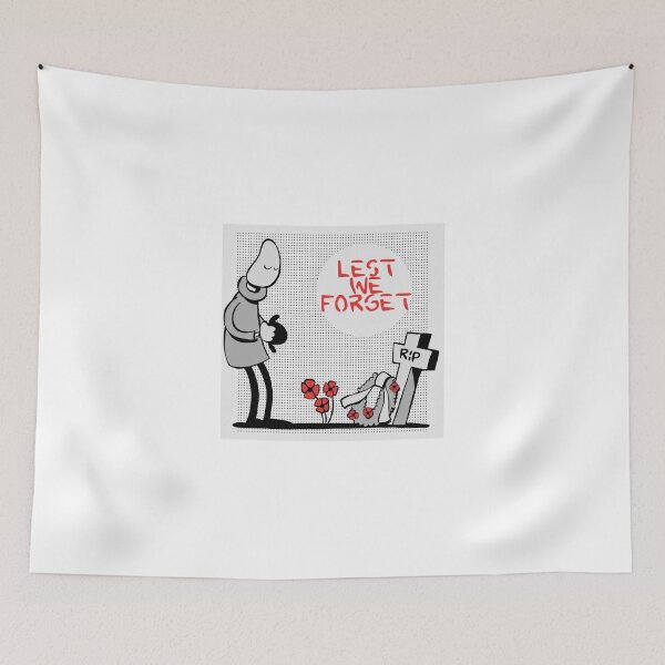 Item preview, Remembrance Poppy t shirt and Mask lest we forget designed and sold by Rezuke.
