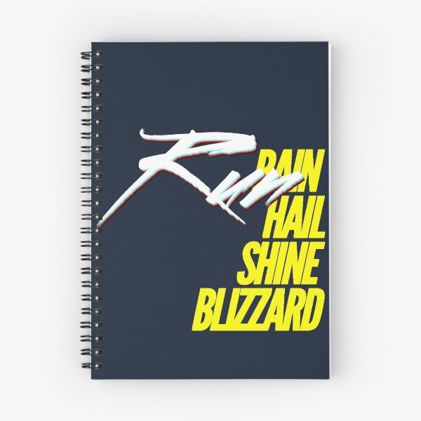 Item preview, Rain Hail Shine Blizzard RUN Yellow Blaze White Blitz | Runners World designed and sold by Desznr.