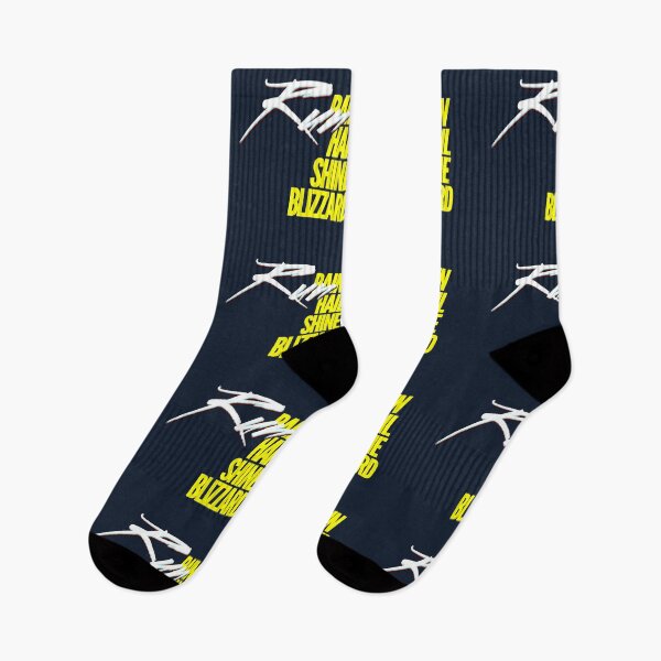 Item preview, Rain Hail Shine Blizzard RUN Yellow Blaze White Blitz | Runners World designed and sold by Desznr.