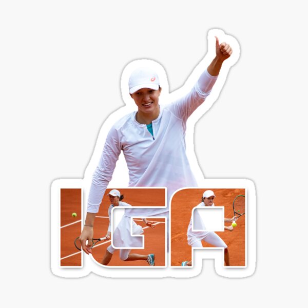 Item preview, Iga Swiatek - polish tennis star designed and sold by Dave90pl.