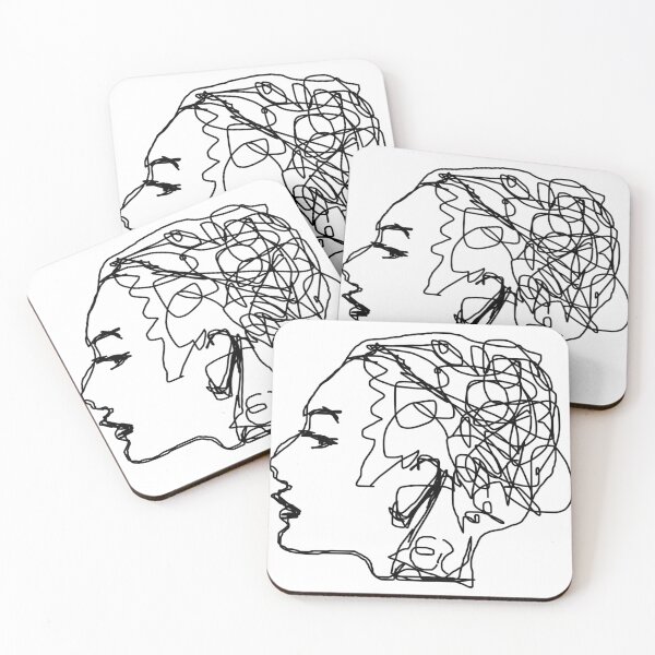 Item preview, Scribbble face designed and sold by sarva ns.