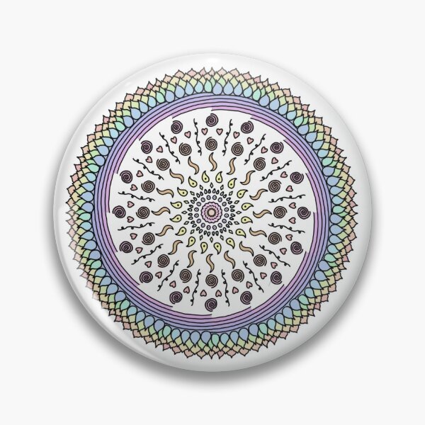 Item preview, Rainbow Flower Pattern designed and sold by ADeviantLlama.