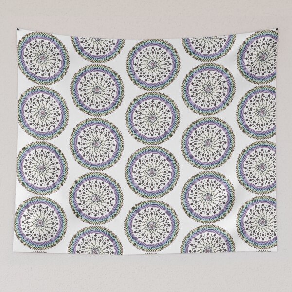 Item preview, Rainbow Flower Pattern designed and sold by ADeviantLlama.