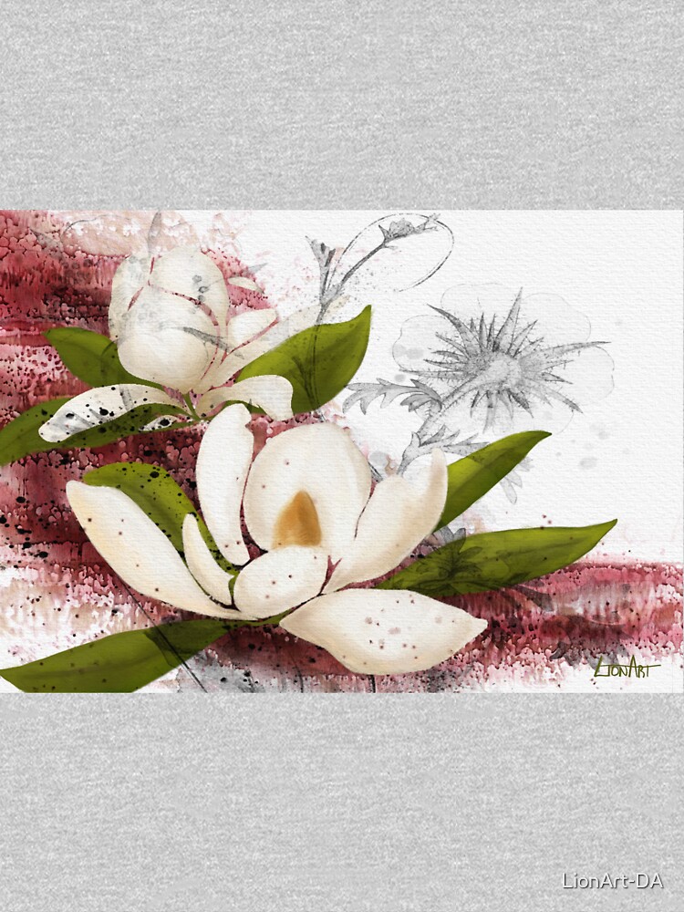 Magnolia in my head by LionArt-DA