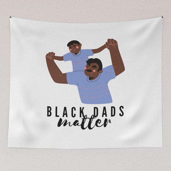 Item preview, black dads matter designed and sold by artjojo.