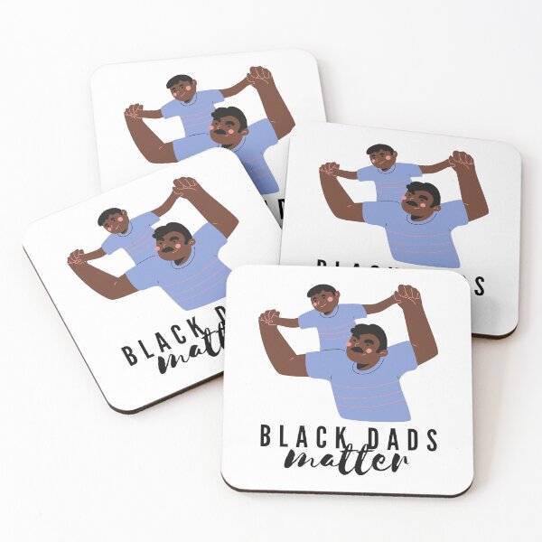Item preview, black dads matter designed and sold by artjojo.