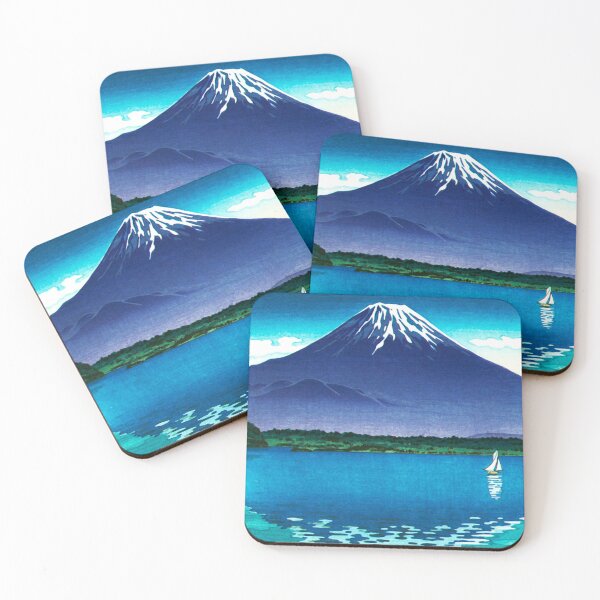Item preview, Tsuchiya Koitsu - Mount Fuji and Lake Shoji designed and sold by magicmagnet.