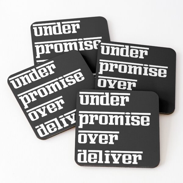 Item preview, Under Promise Over Deliver  designed and sold by DesignsofNote.