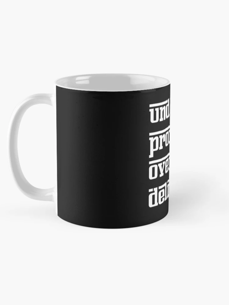 Thumbnail 5 of 6, Coffee Mug, Under Promise Over Deliver designed and sold by DesignsofNote.
