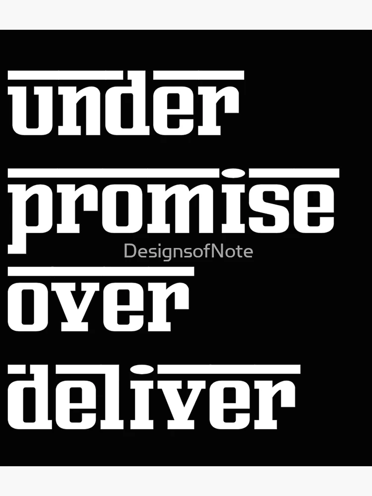 Thumbnail 3 of 3, Backpack, Under Promise Over Deliver designed and sold by DesignsofNote.