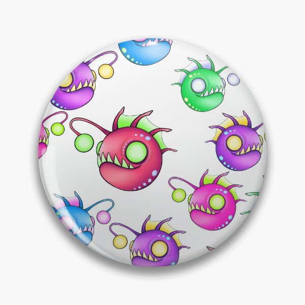 Item preview, Murloc repeating pattern  designed and sold by cherrymonstaah.