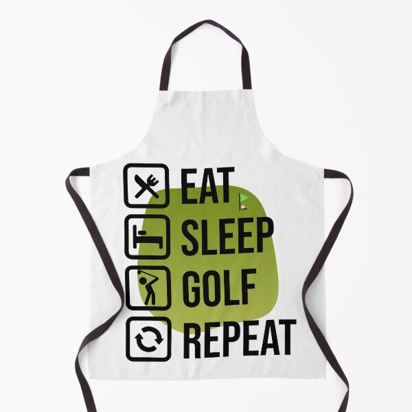 Item preview, Eat Sleep Golf Repeat | golf green designed and sold by tripanthias.