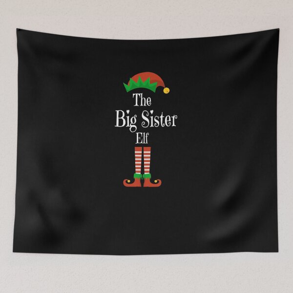 Item preview,  Matching Family Christmas Group Elf Gift - The Big Sister Elf - Funny Pajama Christmas Holiday designed and sold by Run to Creations.